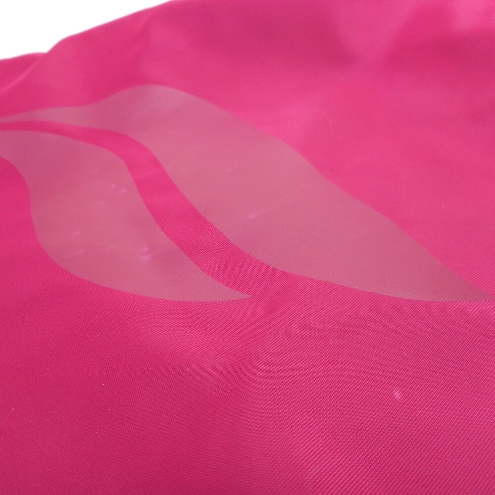 Fabletics Raspberry Quilted Cinch Drawstring Backpack Workout Gym Bag - Picture 10 of 10